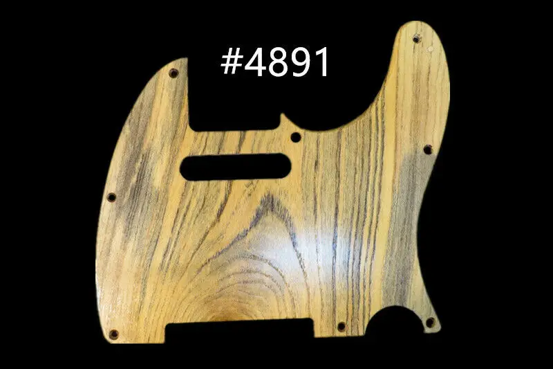 New Telecaster Guitar Pickguard hand made Ailanthus wood Tele guitar parts #4891