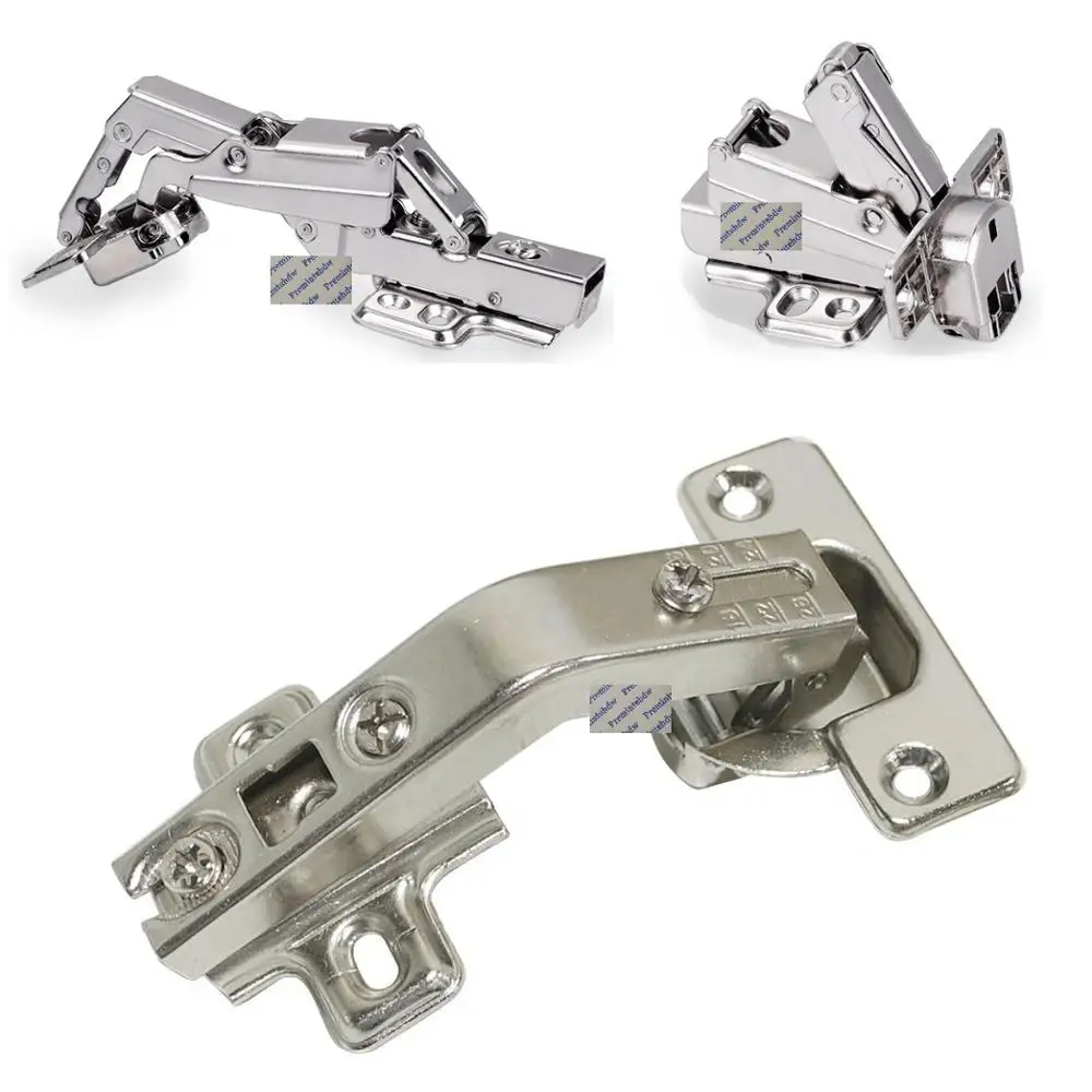 2Pcs 135 165 Degrees Hydraulic Cabinet Hinge For Kitchen Closet Corner Bi-folding Door