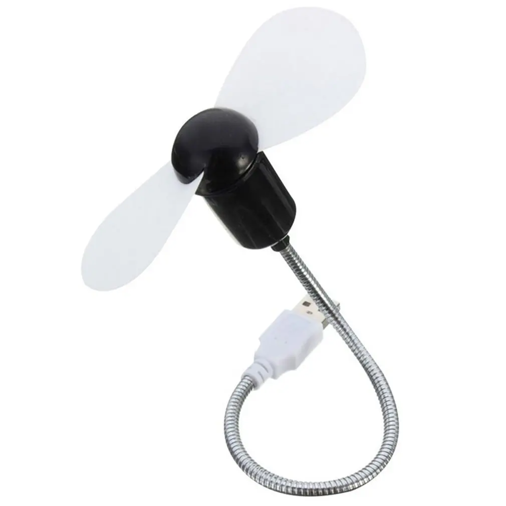 Mini Snake Fan Silent Soft Leaf Fan Computer Usb Fan Bendable Freely Mini Soft Leaf Snake Silent Fan