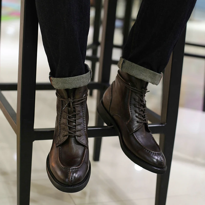 

Men Chelsea Boots Dress Shoes Mens Boots and Luxury Shoes Platform