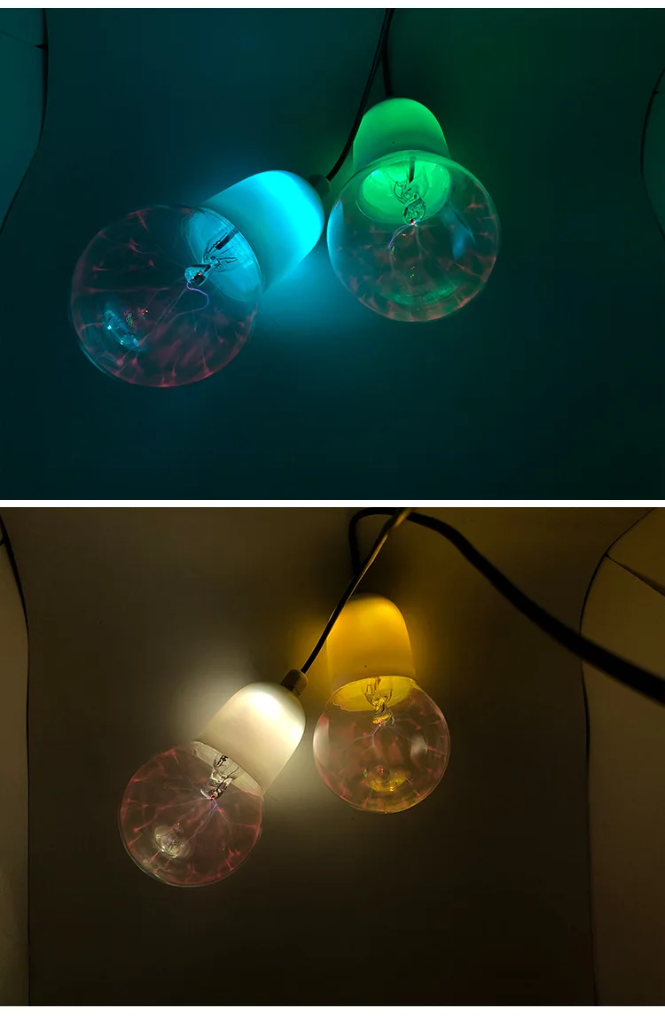 Touch Magic Ball Chandelier, Forest Breathing Light, Colorful Induction Exhibition, Interactive Ion Ball Chandelier