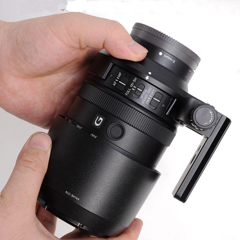 Ishot عدسة طوق ترايبود جبل الدائري لسوني FE 70-300 مللي متر F4.5-5.6G OSS عدسة الكاميرا أسفل ARCA صالح سريعة الإصدار لوحة S730FE