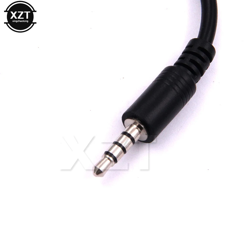3.5mm Male Audio AUX Jack to USB 2.0 Type A Female OTG Converter Adapter Cable for Car MP3