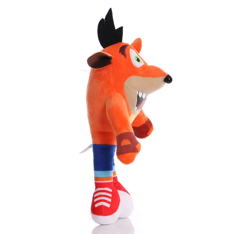 2 pz/lotto 26cm nuovo arrivo Anime Crash Bandicoot giocattoli di peluche Cartoon Animal Aku Crash peluche ripiene bambole regalo di natale per bambini