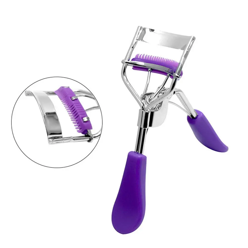 Comb Eyelash Curler Professional Eyelash Curler Folding False Eyelashes Auxiliary Eyelash Curling Clip Small Makeup Tools