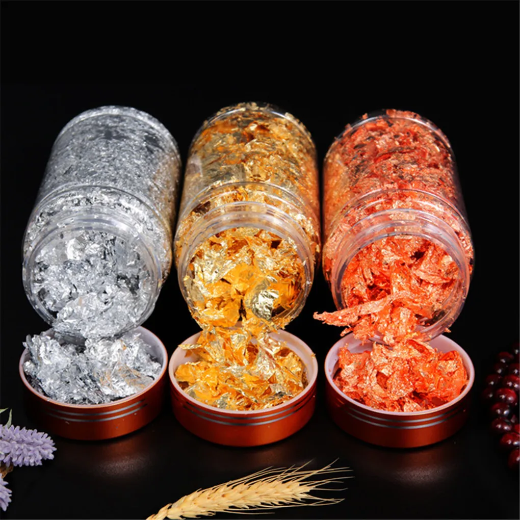 Foil Paper Decoration Ice Cream Cake Bread Dessert Decorative Bake Handicraft Nail Kitchen Bakery  Copper Foil Paper