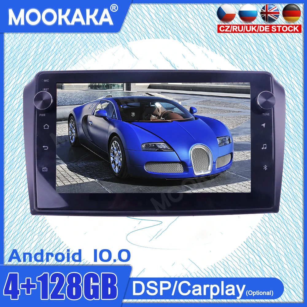 Android10 6+128 For Mazda 3 2006-2012 Multimedia Radio Player Touch Screen Stereo GPS Navigation System DSP Carplay