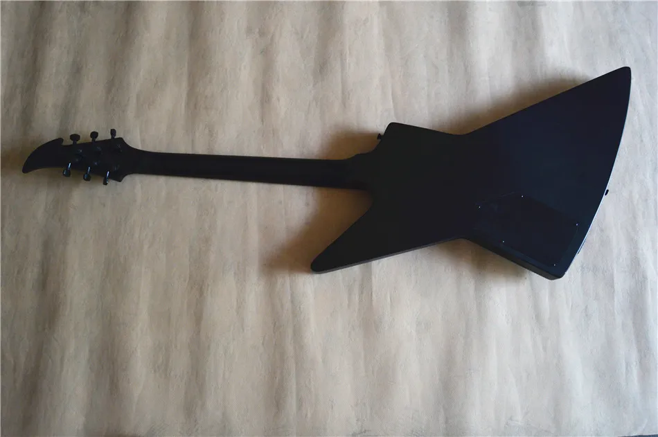 2022 new high-quality customized version of black shaped goose electric guitar sunfire finger plate inlaid black accessories