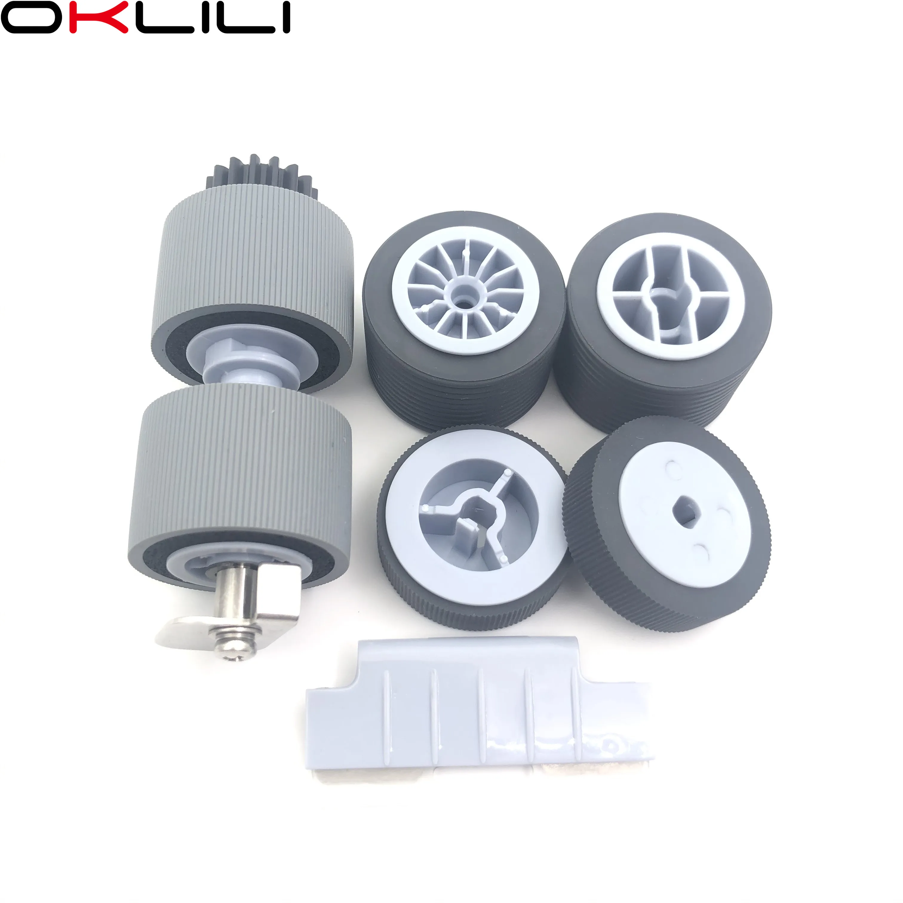 5SET X PA03450-K011 PA03450-K012 PA03450-K013 Pad Assy Pick Roller Brake Roller Separator for Fujitsu fi-5950 fi-5900C fi-5900