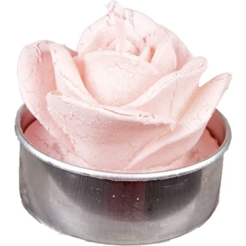 Euro Flora Rose Candle Tealıght 4 X4 Cm 6'lı Package