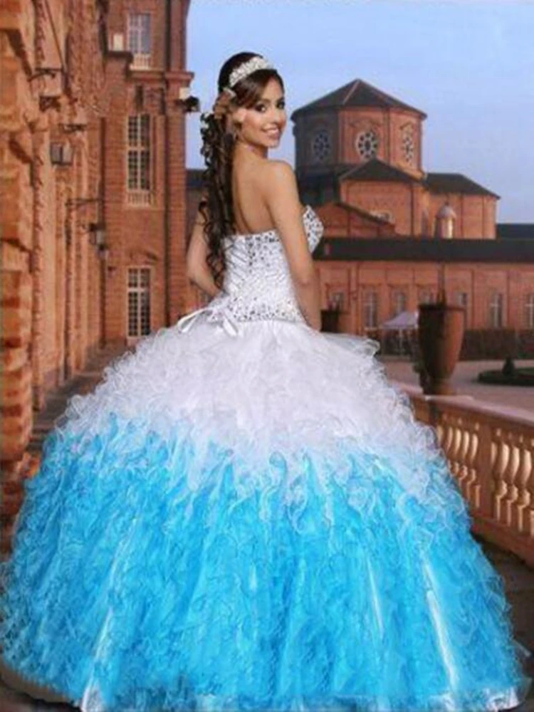 Charming Sweetheart Sweet 16 Quinceanera Dresses 2020 vestidos de novia Crystal Beaded Prom Gowns Vestidos De 15 Anos Custom