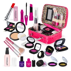 DIY Pretend Play Make Up Set Simulation Cosmetics House Handbag Educational Toys Gifts For Children Girls Kids