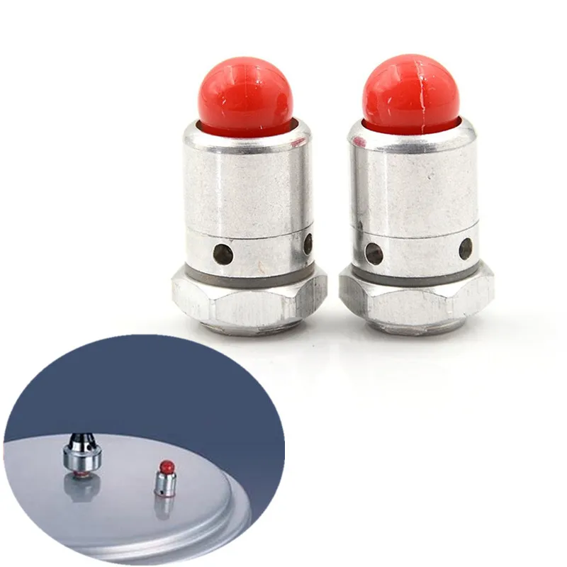 

Kitchen Replacement 3/8" Inch High Pressure Cooker Safety Valve Food Aluminum Limiting Valve Length 34mm