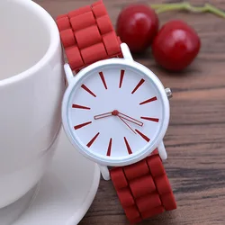 UTHAI CE76 Ultra-thin Silicone Watch Female Student Watch Jelly Quartz Ladies Watch