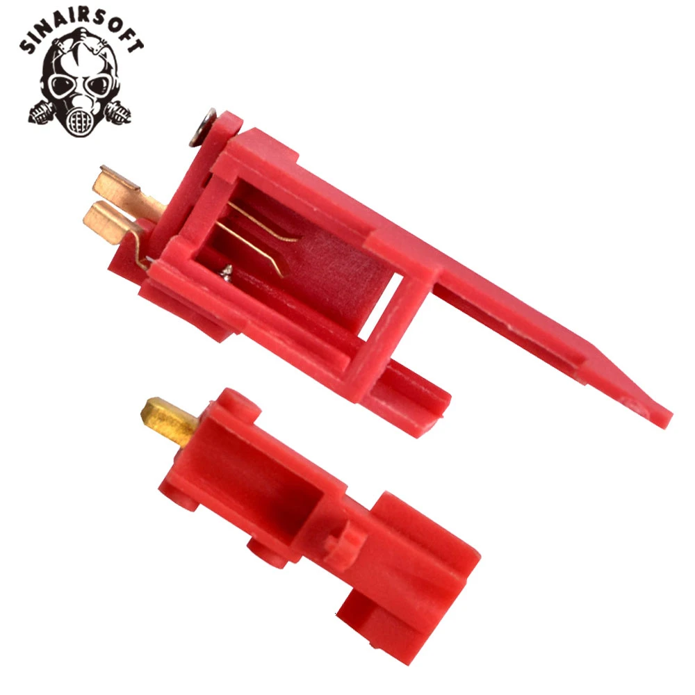 Wärme Rot Widerstand Schalter Elektrische Paintball schießen Jagd zubehör Für Airsoft Version 2/3 Getriebe