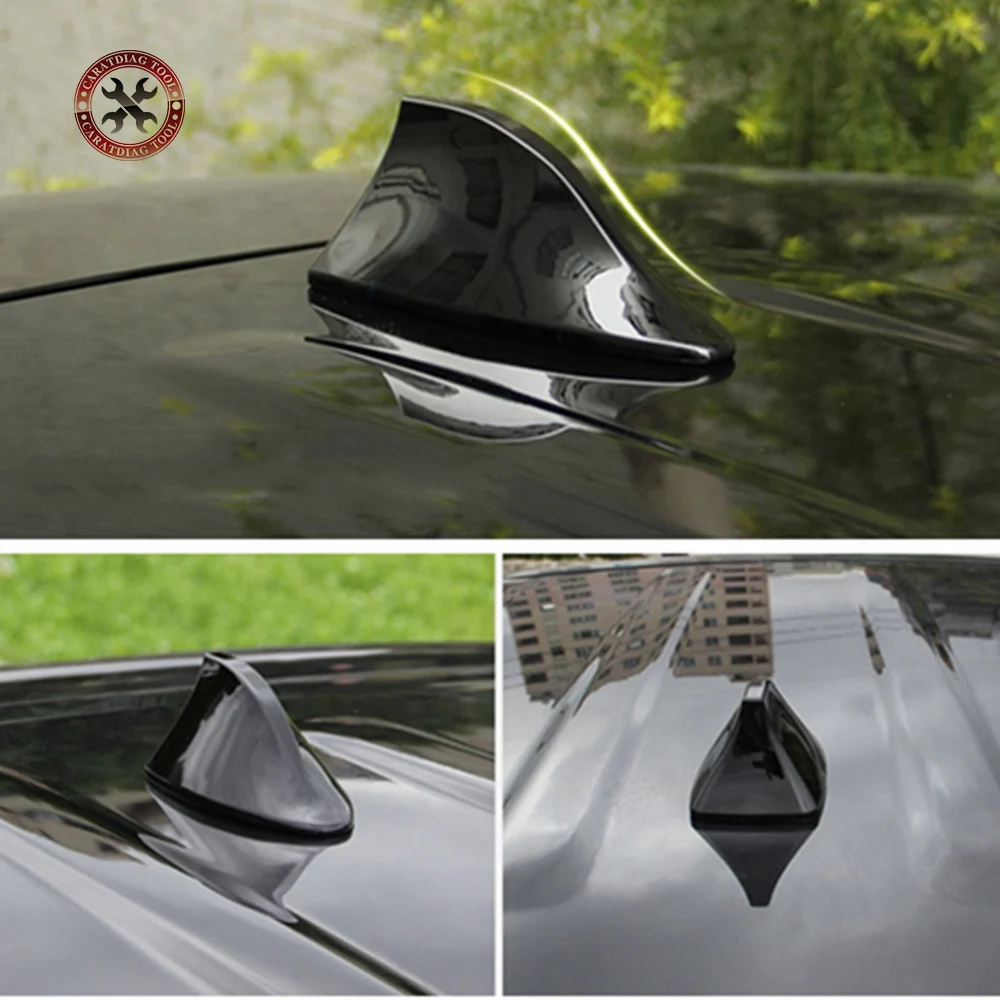 Car Radio Shark Fin Car Shark Antenna Radio FM Signal Design For All Cars Aerials Antenna Car Styling