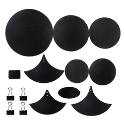 Black Bass Snare Drum Sound off Mute Silencer Drumming Practice Pad Set