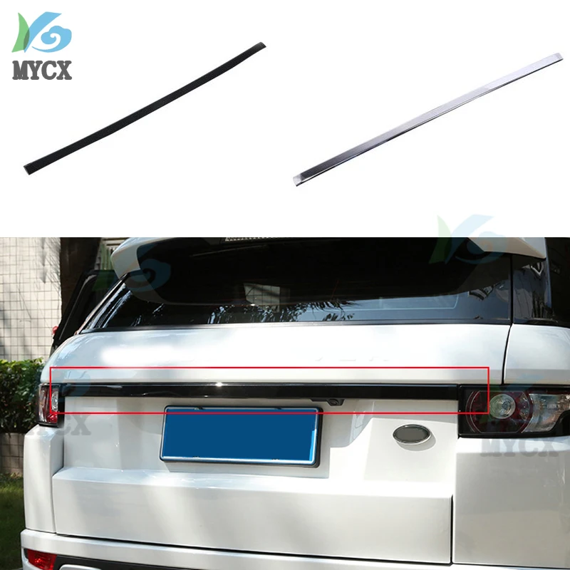 

For Land Rover Range Rover Evoque Black Rear Door Trunk Lid Cover Trim 2012-2016 1pcs