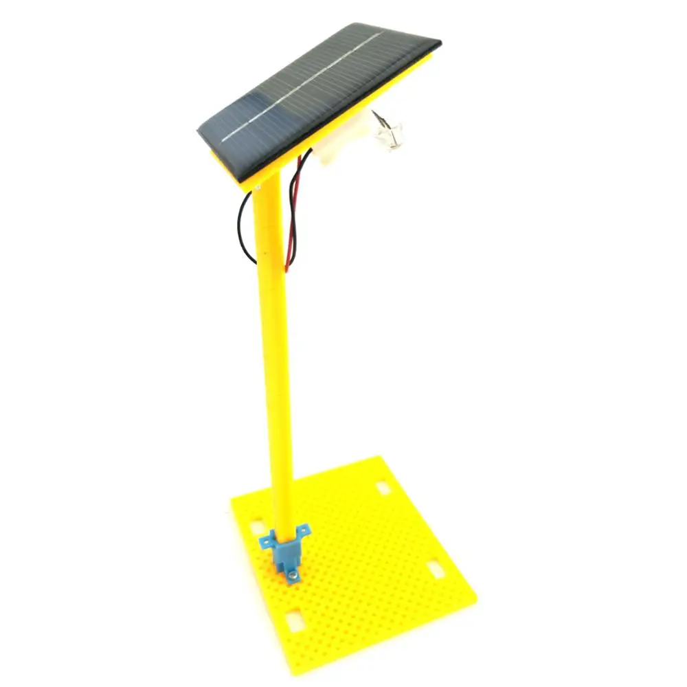 Frühes Lernen DIY Solar-Straßenlaternen Technologie Kleine Erfindungen Lernspielzeug für Kinder Grund- und Sekundarschulwissenschaften