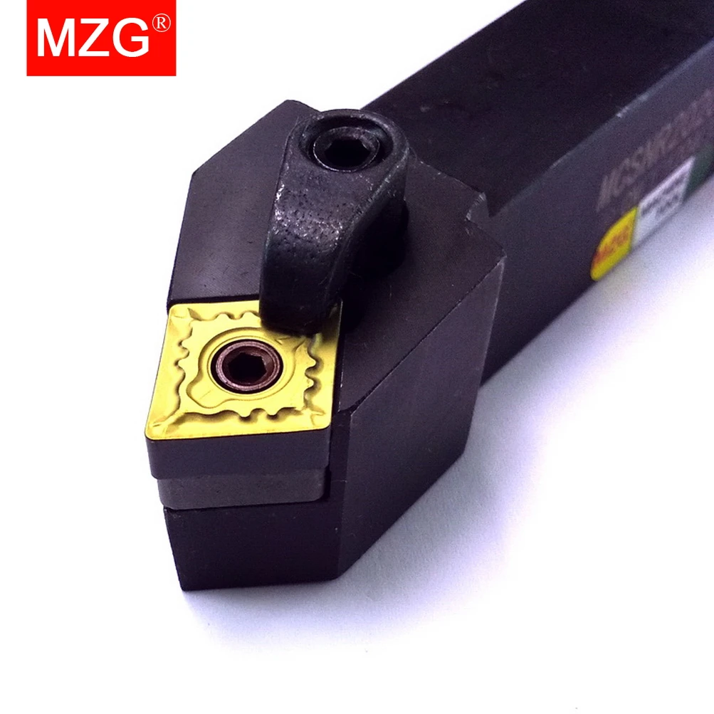 

MZG 20mm 25mm MCSNR CNC Lathe Arbor Machining Cutter External Turning Tools Holder Boring Metal Cutting CNMG Toolholders