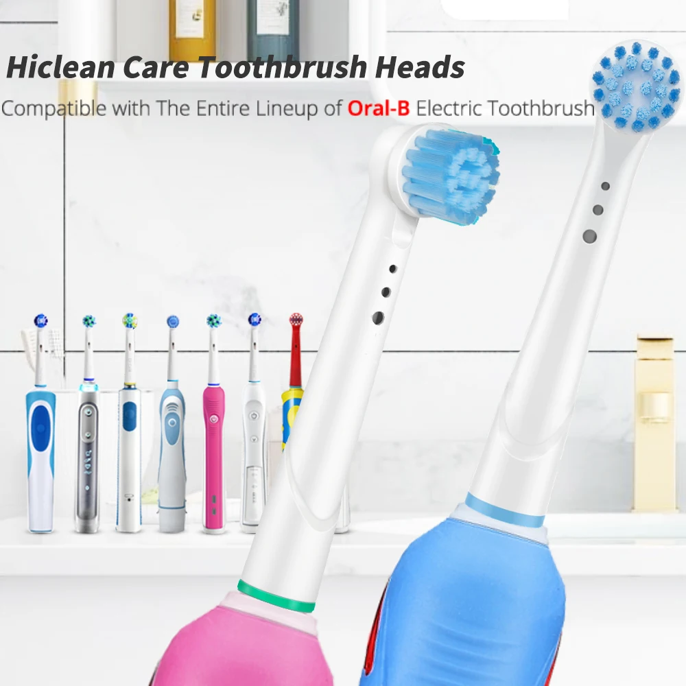 4 Nhạy Cảm Mềm Đầu Bàn Chải Đánh Răng Có Mũ Cho Răng Miệng B Đầu Bàn Chải Đánh Răng Tương Thích Với Oral B Đầu Bàn Chải Eb20 đầu Bàn Chải