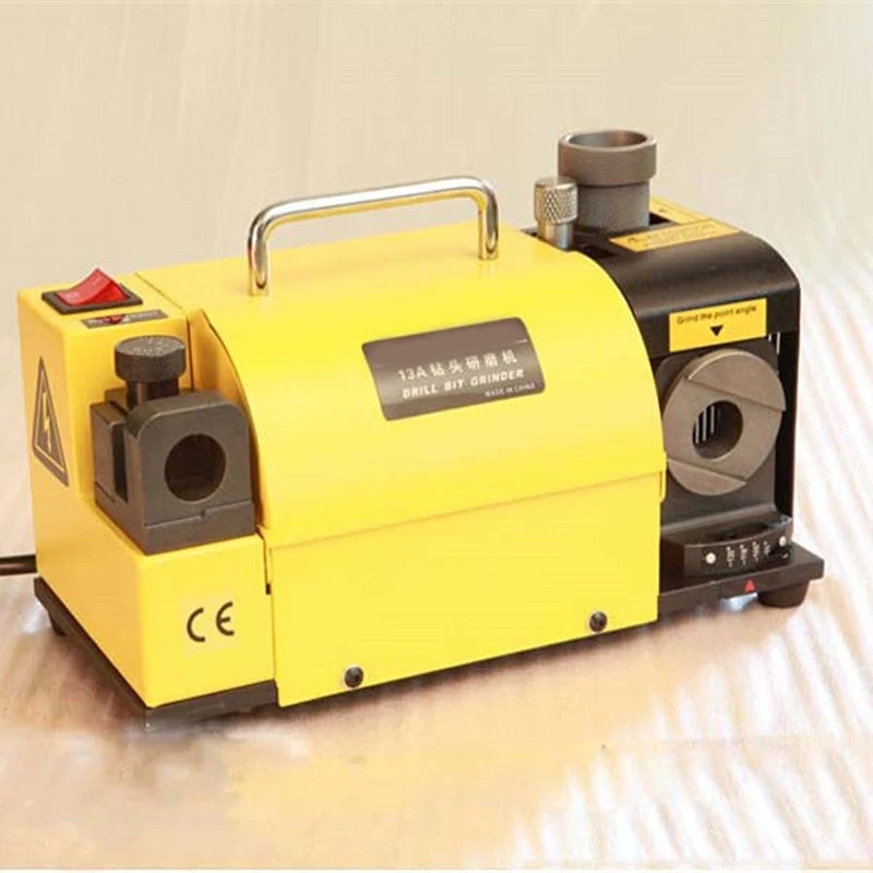 Imagem -03 - Broca Sharpener 110v 220v Portátil Ângulo Moedor Disco Universal Normal Máquina de Moagem Mr13a Bit Afiação Ferramenta 180w
