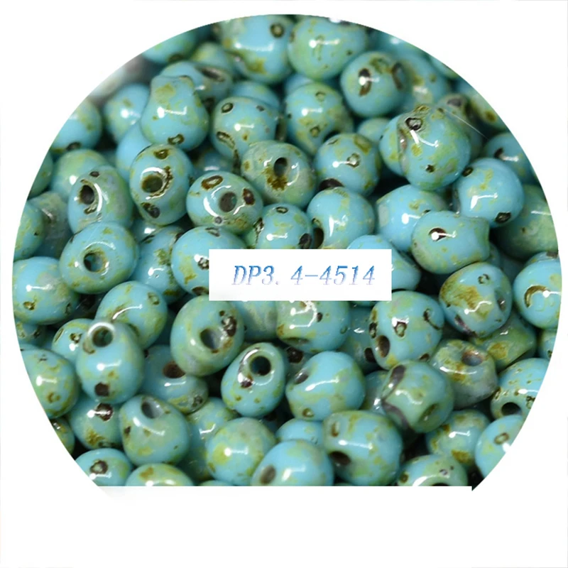 Japan Miyuki Glass Beads Dp3.4mm Drop Beads 11-Color Pearly Lustre Metallic 5g  Beads for Jewelry Making