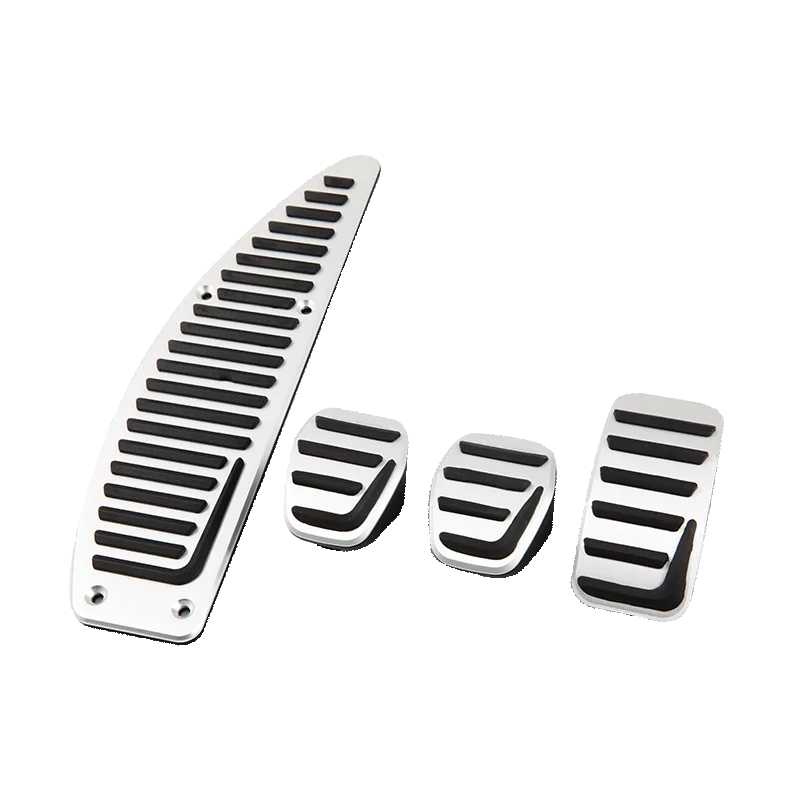 Car Footrest Clutch Brake Gas Accelerator Car Pedal Pad for VOLVO S40 V40 C30 MT Aluminum alloy Auto Car-styling Accessories