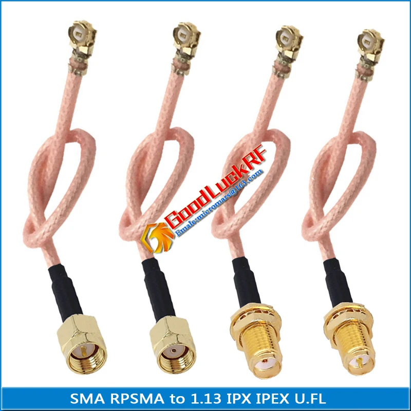 1X Pcs High Quality SMA Male to IPX U.FL IPEX Female Pigtail Jumper RG178 Cable RF Connector Coaxial Low Loss