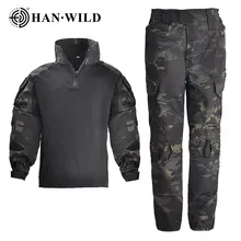 Kids Camouflage Training Outfit for Camping #5