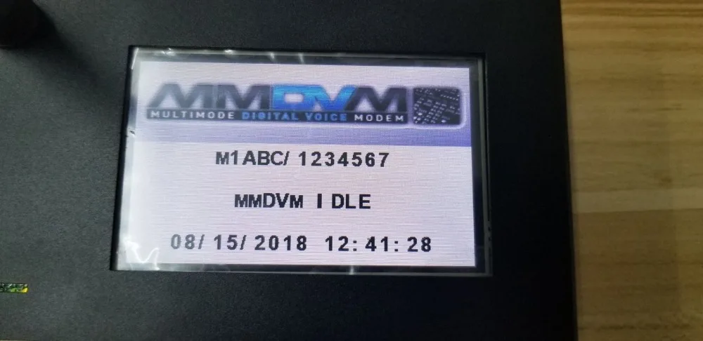 Imagem -02 - Hotspot Mmdvm com Caixa de Metal Raspberry pi Zero w Lcd 3.2 Antena Cartão sd de 16g P25 Dmr e Ysf Acabado V1.7