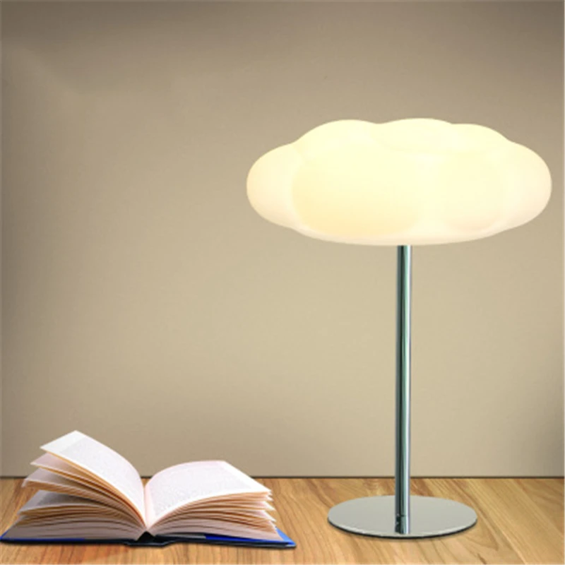 

Led table lamp Nordic Home Bedroom Bedside Lamp Children's Room Feeding Light Eye Cloud Desk Lamp