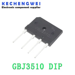 5PCS GBJ3510 35A 3510 1000V KBJ2510 GBJ2510 25A 1000V 2510 BRIDGE RECTIFIER KBJ3510