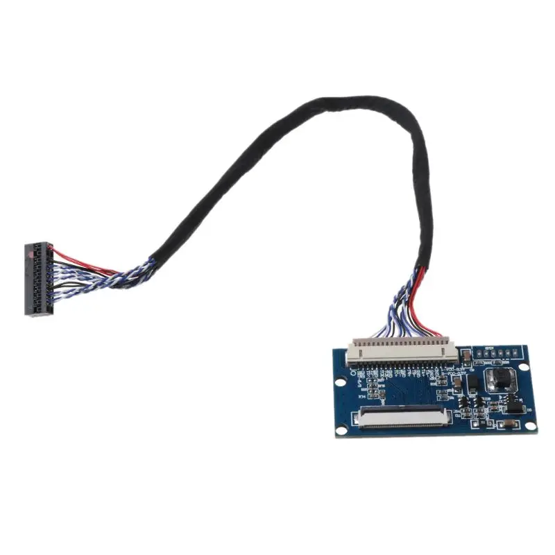 2022 جديد 1Set LVDS 20 إلى 40Pin TTL إشارة LCD محول المجلس ل 7-10.1 \ "لوحة ال سي دي كابل