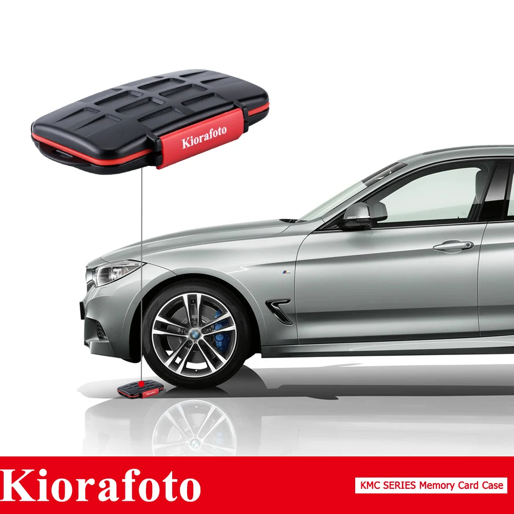 Organizzatore della scatola di immagazzinaggio del supporto della scheda di memoria a 28 slot per SD SDHC SDXC MSD Micro SD CF Card Wallet Keeper Container Protector