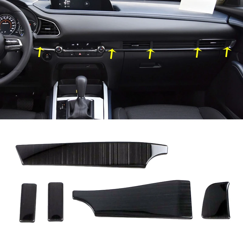 Interior Molding For Mazda CX-30 CX 30 CX30 2020 Armrest Window Switch Lift Cover Trims Auto Styling Accessories LEFT HAND DRIVE