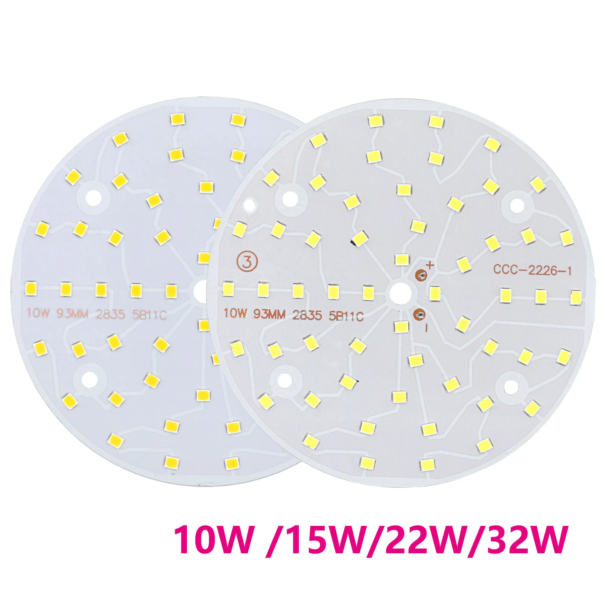 LED COB chip 36W 22W LED Panel light Round light ceiling round chip accessories 15W 10W spotlight indoor lighting white