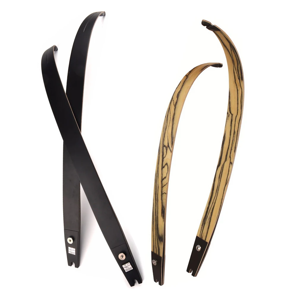 

2 pcs Black/Yellow Bow Limbs 30-60LBS Gordon Bow Limbs for JUNXING F161 Recurve Bow Accessory for DIY Archery Hunting