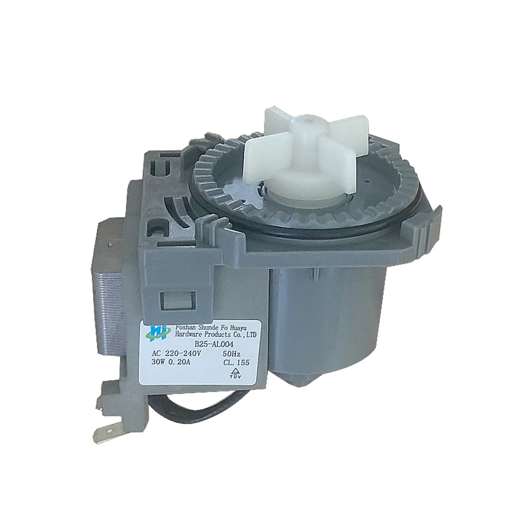 Original Dishwasher Drain Pump B25-AL004 WQP8-3905 Permanent Magnet Motor Parts