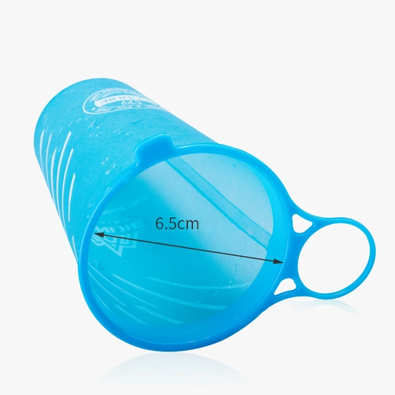 AONIJIE Foldable Soft Cup BPA Free Water Bag Non Toxic TPU Ultralight For Outdoor Sports Marathon Cycling Trailing Running