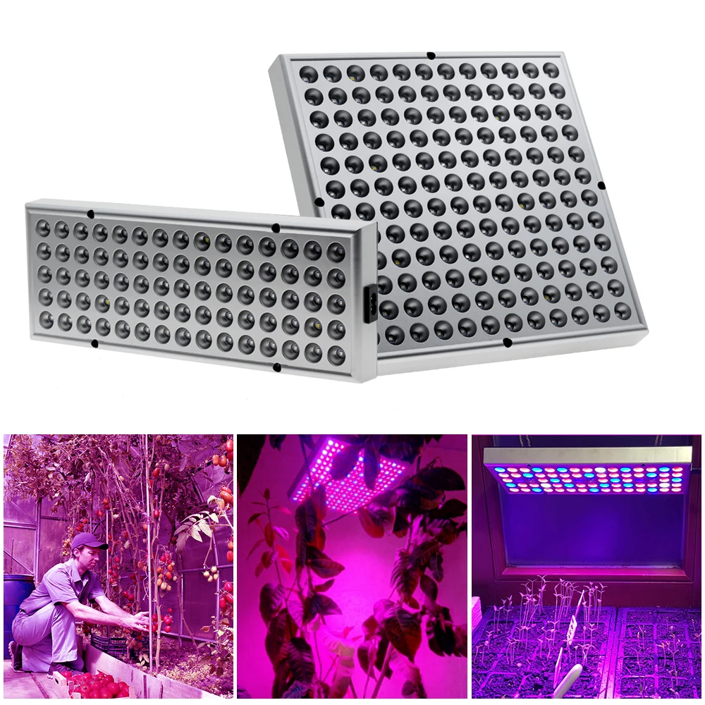 Oświetlenie LED do uprawy 2835 Chip Full Spectrum lampa fito Panel AC85-265V 25W 45W lampy do uprawy roślin na namiot do domowej uprawy roślin Veg and Bloom