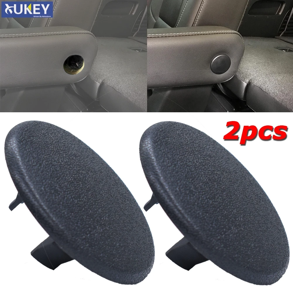 2PCS Armrest Cover Cap Rear Bucket Seat Handle Trim For Chevrolet Tahoe Suburban GMC Yukon XL Cadillac Escalade ESV 2007 - 2013