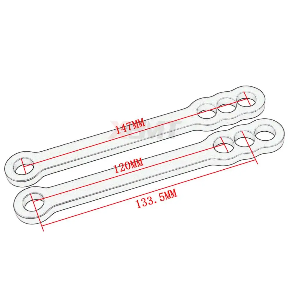 1 Pair Motorcycle Lowering Links Kit For Suzuki GSXR1300 GSXR 1300 GSX 1300R Hayabusa 1999 2000 2001 2002 2003 2004 2005-2012