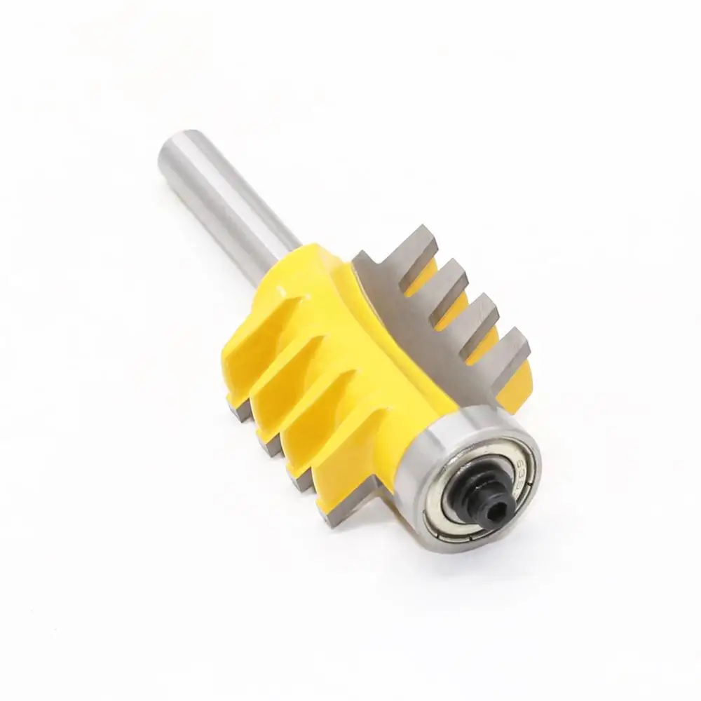 6mm 1/4in 8mm Shank Rail Reversible Finger Joint Glue Router Bit Cone Tenon Woodwork Cutter Power Tools Wood Router Cutter