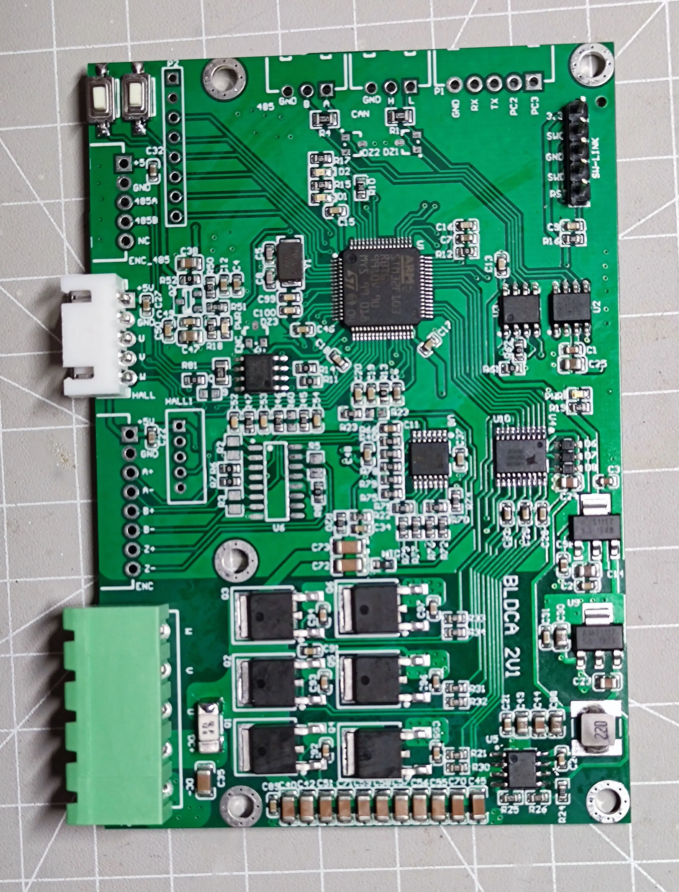 STM32 Brushless DC BLDC Motor Development Board, HALL Feedback, Vector Control, FOC