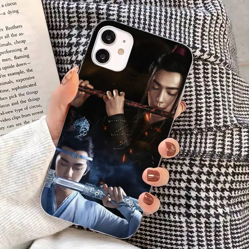 ChenQingLing The Untamed Wang Yibo XiaoZhan Phone Case for iphone 13 8 7 6S Plus X 5S SE 2020 XR 11 12 mini pro XS MAX