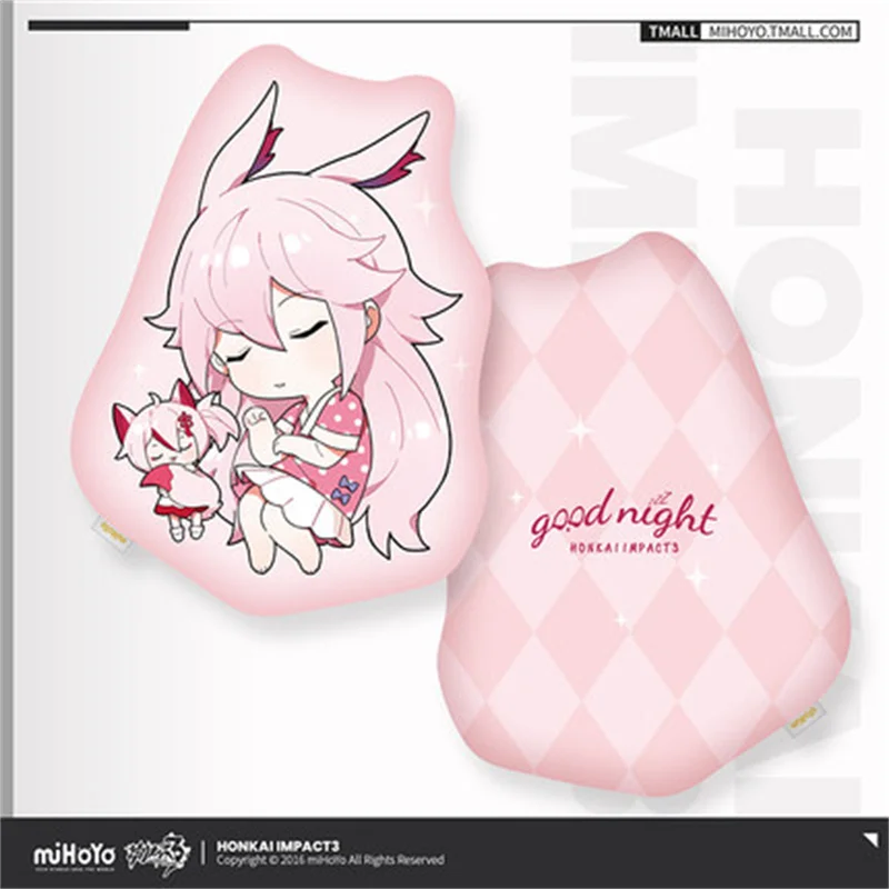 Anime Game Honkai Impact 3 COSPLAY Good Night Freya Theme Series Pillow Seele Bronya Yae Sakura Fu Hua Kiana Plush Pillow