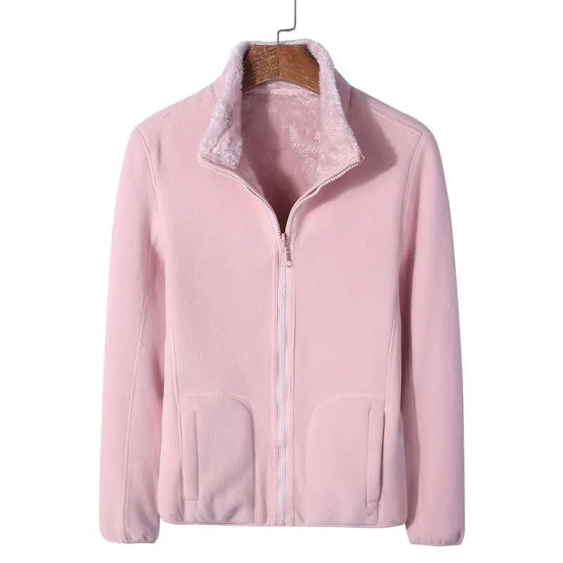 

MRMT 2024Brand Double Sided Coral Fleece Jacket Women's Thickened Fleece Jacket Women's Sweater Autumn And Winter Fleece Jacket