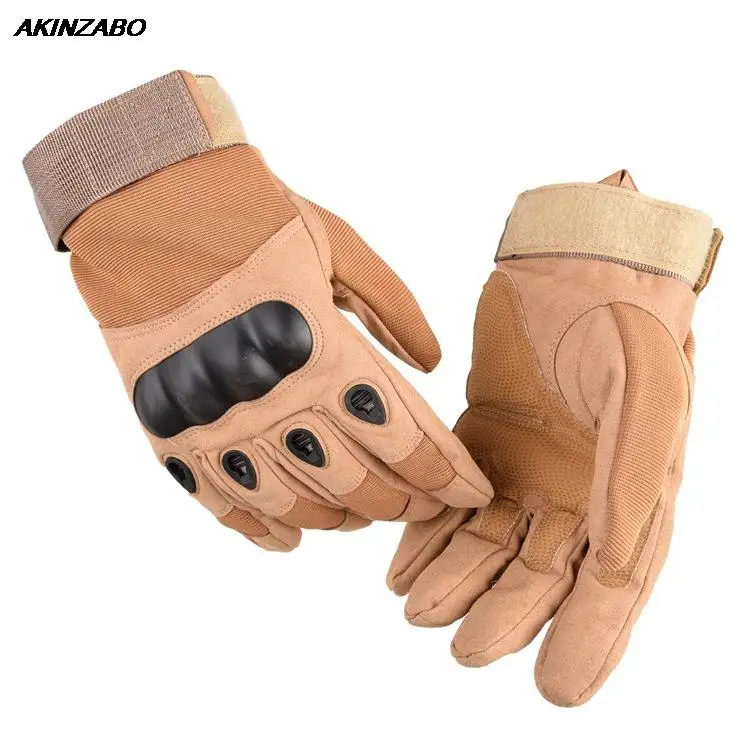 Special Forces Tactical Gloves Unisex Fighting Hard Shell Mittens Tactical Gloves Fan Motorcycle Gym Fitness Gloves