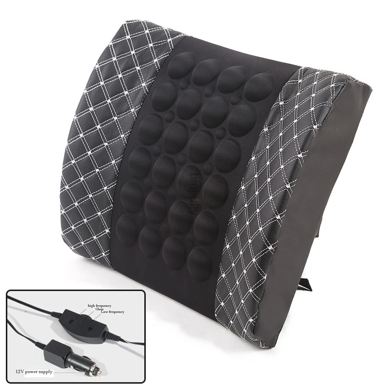 

12V Vehicle massager Electric Bubble Backrest Car waist massager K0408